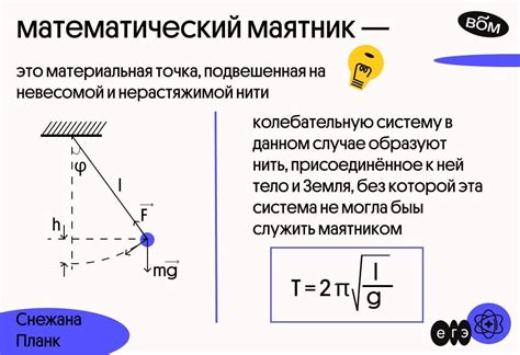 Математический маятник: период колебаний и его зависимость от длины