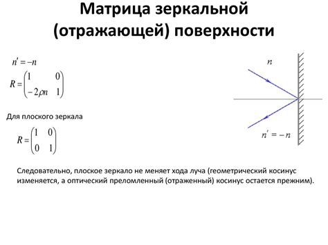 Матрица и оптика