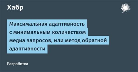 Медиа-запросы и адаптивность изображений