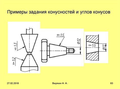 Методы использования конусности 1.5