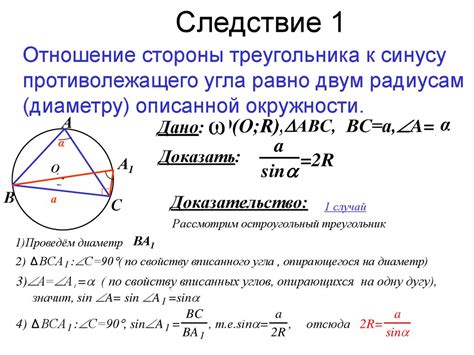 Методы нахождения вписанного угла