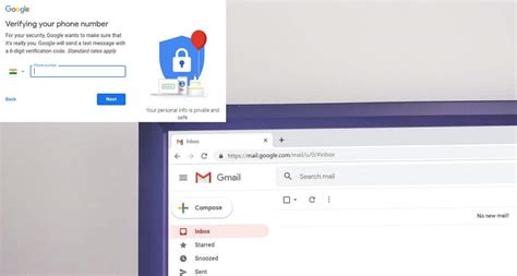 Методы обхода подтверждения номера телефона при создании Gmail аккаунтов