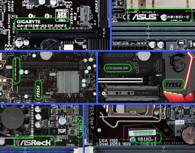Методы определения модели материнской платы