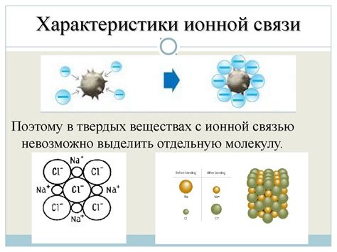 Методы определения наличия ионной связи