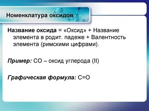 Методы определения формул оксидов и гидроксидов