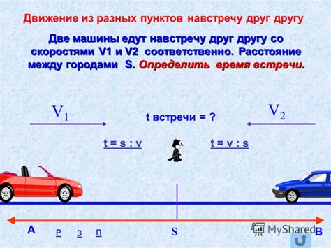 Методы поиска точки встречи при движении навстречу