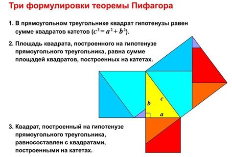 Метод 1: Использование теоремы Пифагора