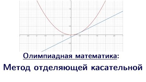 Метод 2: Использование заготовленной касательной