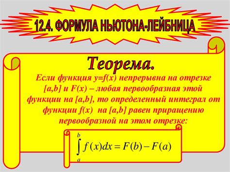 Метод 2: Применение формулы Ньютона-Лейбница