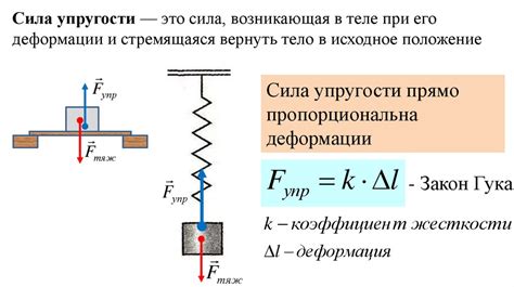 Механизмы силы упругости