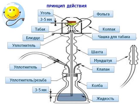 Механизм действия кальяна: от нагрева до дыма