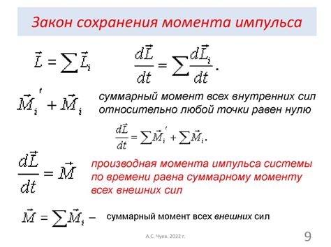 Момент импульса и сохранение углового момента