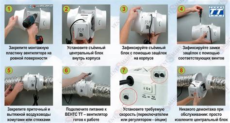 Монтаж вентилятора Скарлет: пошаговая инструкция
