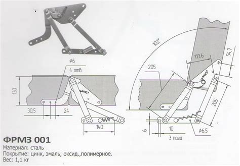 Монтаж механизма аккордеон для дивана