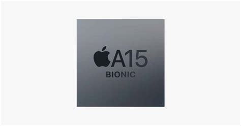 Мощный процессор A15 Bionic