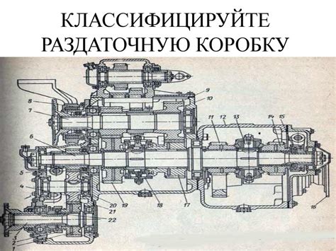 Назначение и принцип работы раздаточной коробки