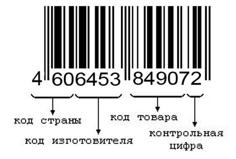 Наличие штрих-кода