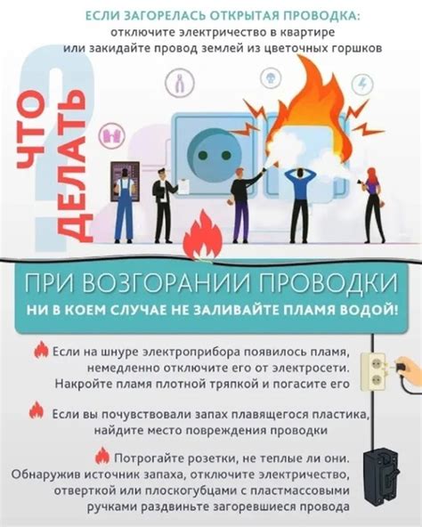 Нарушение работы электрооборудования