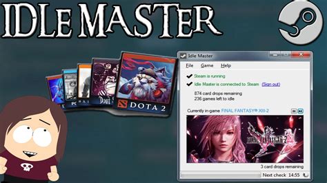 Настройка аккаунта Steam Idle Master