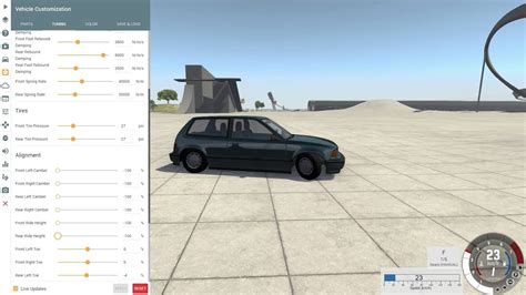 Настройка графики в игре BeamNG