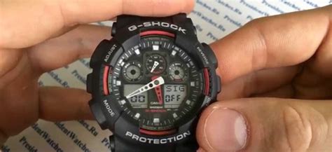 Настройка и инструкция Casio G-Shock: