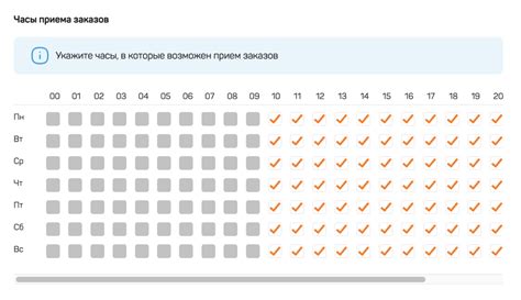 Настройка одноразового режима работы