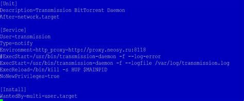 Настройка расширений в transmission daemon: добавление новых возможностей