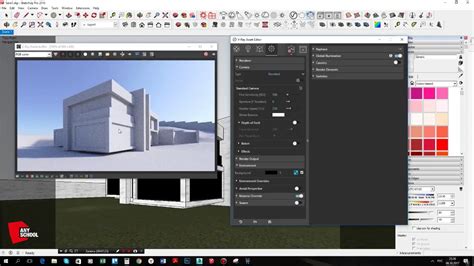 Настройка света в SketchUp - главные приемы