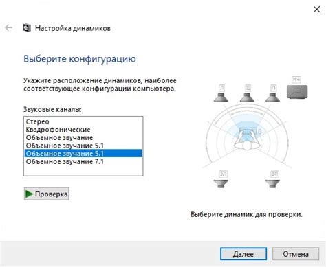 Настройка системы звука и изображения