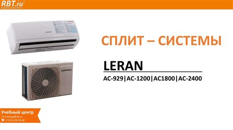 Настройка сплит системы Leran