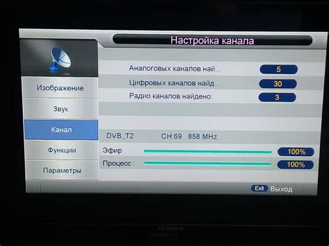 Настройка цифрового ТВ на телевизоре Ирбис