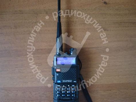 Настройка частоты на Baofeng UV-5R при помощи компьютера