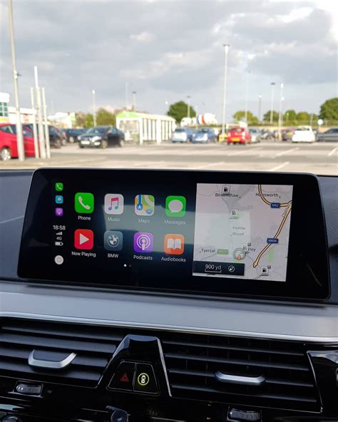 Настройка Apple CarPlay в BMW G30