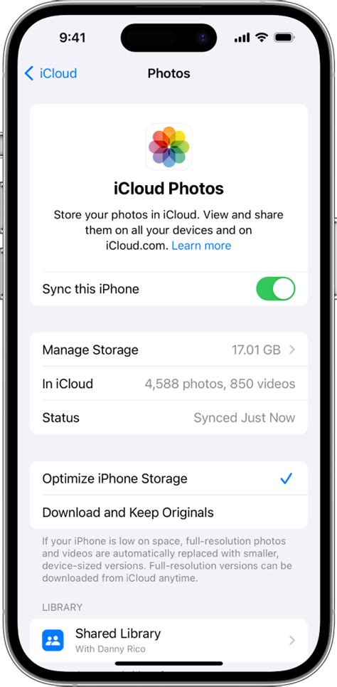 Настройка iCloud на устройствах Apple