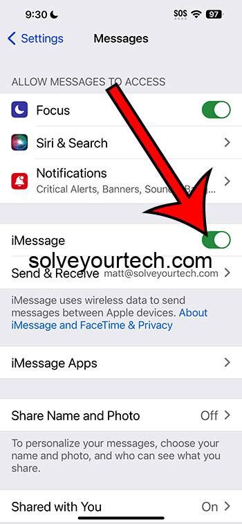 Настройка iMessage на iPhone: полное руководство с фото   Инструкция по шагам