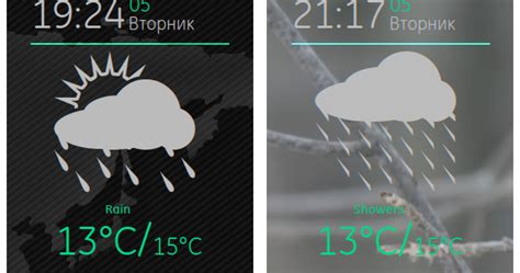 Настройки отображения погоды и времени для максимального удобства использования