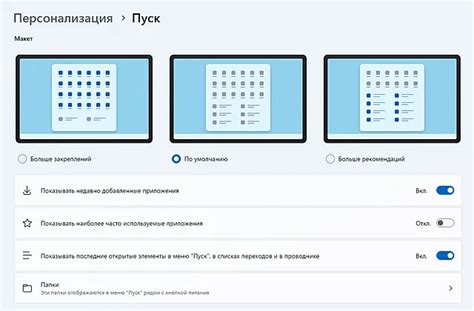 Настройки персонализации новостей