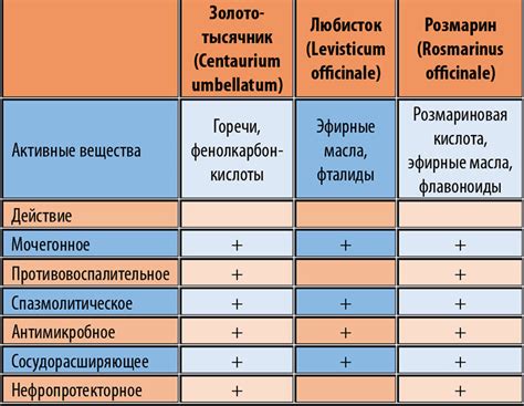 Натуральные компоненты Канефрона и их роль в растворении камней