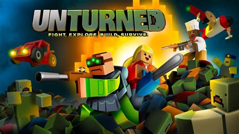 Начало игры в Unturned