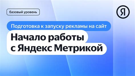 Начало работы с метрикой