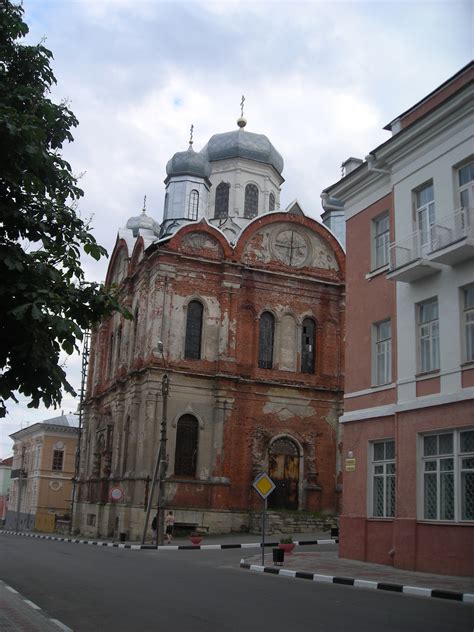 Начало церкви в городе Ельце