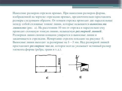 Начертание контуров и формы тела