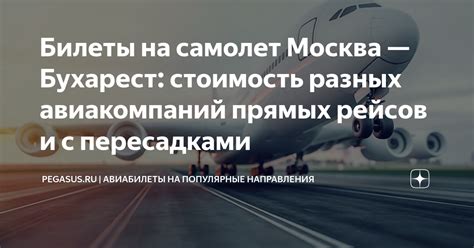 Невыгодность прямых рейсов для большинства авиакомпаний