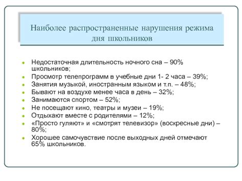 Недостаточная длительность вымешивания