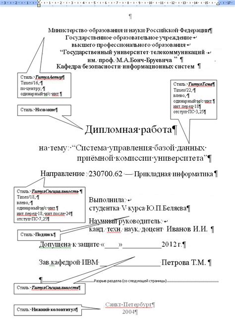 Некорректная работа шаблона документа