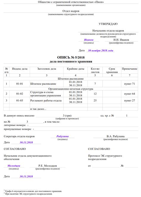 Необходимые документы для оформления дел временного хранения