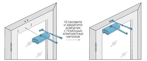 Необходимые инструменты для установки доводчика