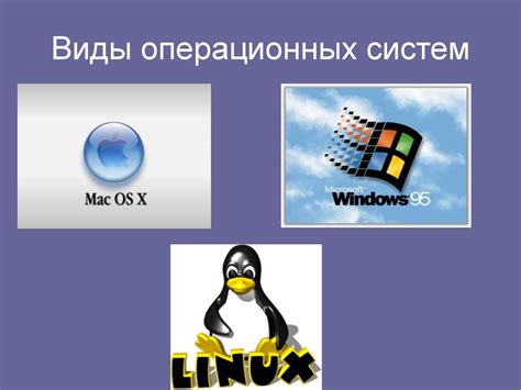 Необходимые компоненты и операционные системы