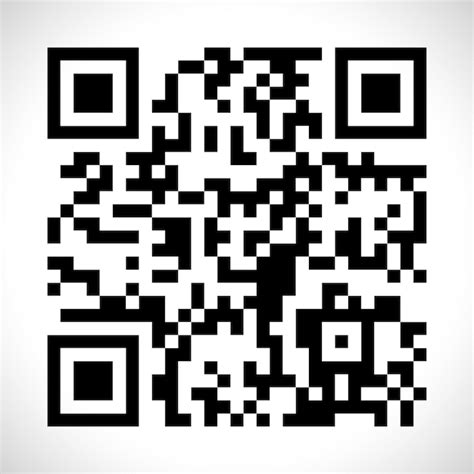 Необходимые материалы для создания черного QR-кода на белом фоне