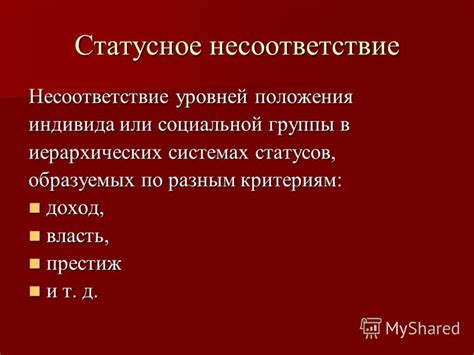 Несоответствие имиджу группы